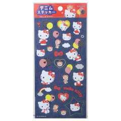 Japan Sanrio Sticker - Hello Kitty : Denim