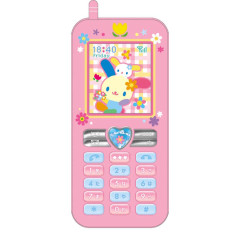 Japan Sanrio Flip Phone Style Pencil Case - Usahana : Pink