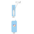 Japan Sanrio Flip Phone Style Pencil Case - Usahana : Blue - 2