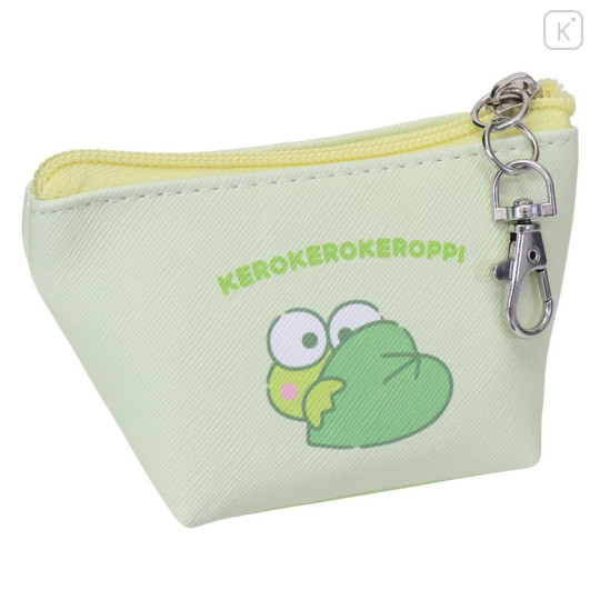 Japan Sanrio Triangular Mini Pouch - Keroppi - 2