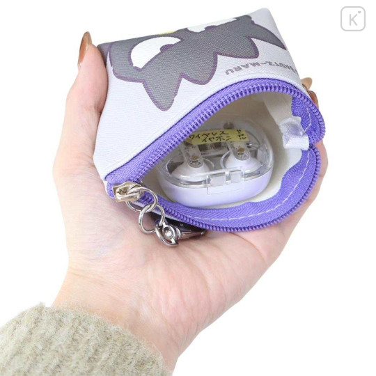 Japan Sanrio Triangular Mini Pouch - Badtz-maru - 3