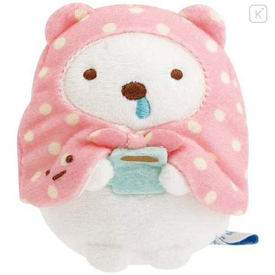 Japan San-X Tenori Plush (SS) - Sumikko Gurashi : Sumikko's Favorite Shirokuma Polar Bear - 1