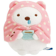 Japan San-X Tenori Plush (SS) - Sumikko Gurashi : Sumikko's Favorite Shirokuma Polar Bear