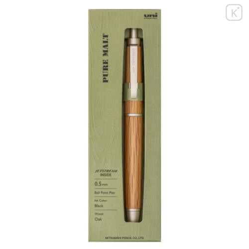Japan Uni Jetstream Pure Malt Inside Single Ballpoint Pen - 0.5mm Natural - 4