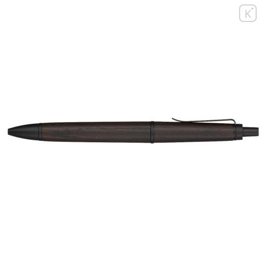 Japan Uni Jetstream Pure Malt Inside Single Ballpoint Pen - 0.5mm Dark Brown - 3