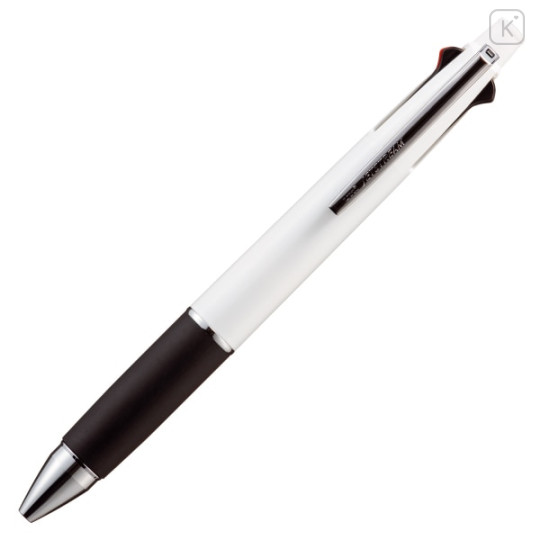 Japan Uni Jetstream 4&1 Multi Ballpoint Pen + Mechanical Pencil - 0.5mm Black White - 1