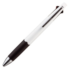 Japan Uni Jetstream 4&1 Multi Ballpoint Pen + Mechanical Pencil - 0.5mm Black White