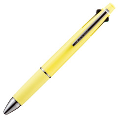 Japan Uni Jetstream 4&1 Multi Ballpoint Pen + Mechanical Pencil - 0.5mm Cream Yellow