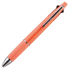 Japan Uni Jetstream 4&1 Multi Ballpoint Pen + Mechanical Pencil - 0.5mm Coral Orange