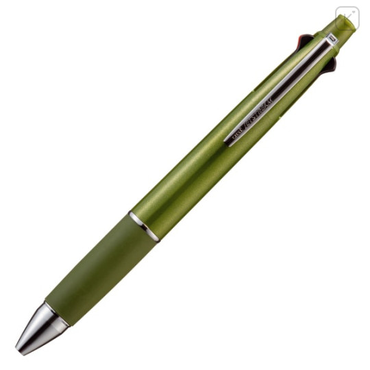 Japan Uni Jetstream 4&1 Multi Ballpoint Pen + Mechanical Pencil - 0.5mm Olive Green - 1