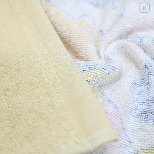 Japan San-X Jacquard Face Towel - Rilakkuma : Basic Rilakkuma Favorite Things Enjoy Food - 2