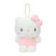Japan Sanrio Original Mascot Holder - Hello Kitty : Nap on Fluffy White Cloud