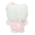 Japan Sanrio Original Mascot Holder - Hello Kitty : Nap on Fluffy White Cloud - 3