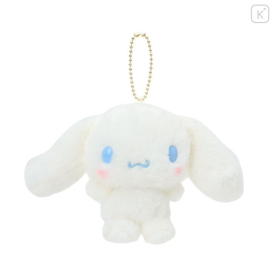 Japan Sanrio Original Mascot Holder - Cinnamoroll : Nap on Fluffy White Cloud - 1