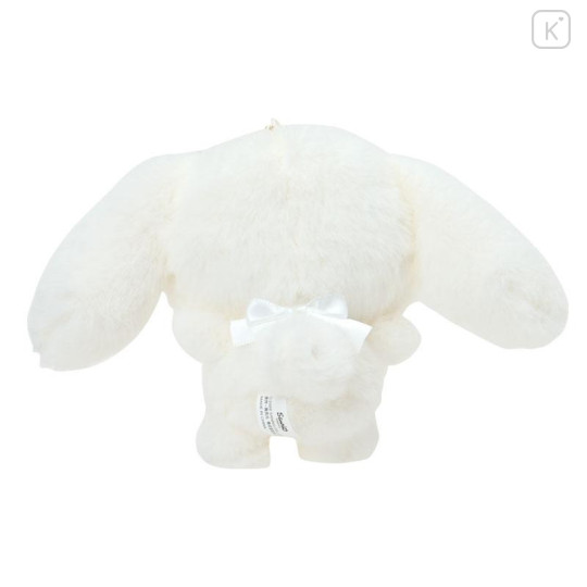 Japan Sanrio Original Mascot Holder - Cinnamoroll : Nap on Fluffy White Cloud - 3