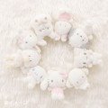 Japan Sanrio Original Mascot Holder - Cinnamoroll : Nap on Fluffy White Cloud - 4