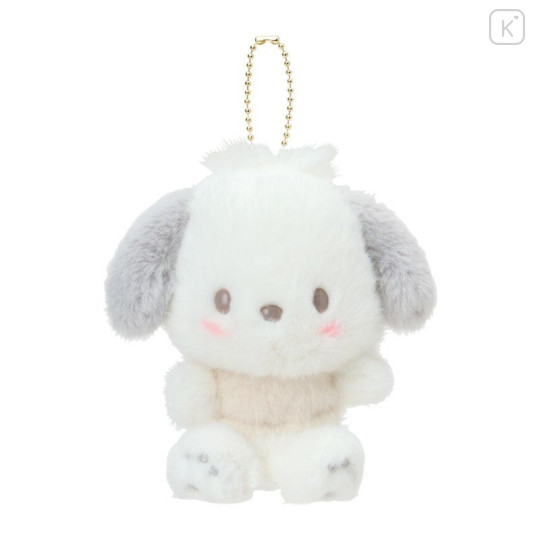 Japan Sanrio Original Mascot Holder - Pochacco : Nap on Fluffy White Cloud - 1