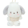 Japan Sanrio Original Mascot Holder - Pochacco : Nap on Fluffy White Cloud - 2