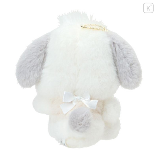 Japan Sanrio Original Mascot Holder - Pochacco : Nap on Fluffy White Cloud - 3