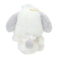 Japan Sanrio Original Mascot Holder - Pochacco : Nap on Fluffy White Cloud - 3