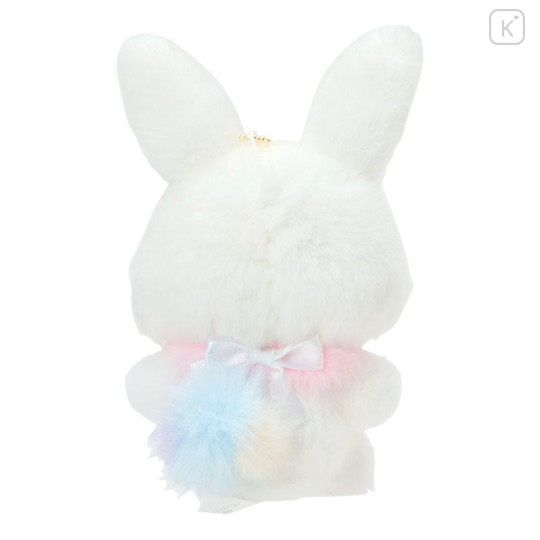 Japan Sanrio Original Mascot Holder - Wish Me Mell : Nap on Fluffy White Cloud - 3