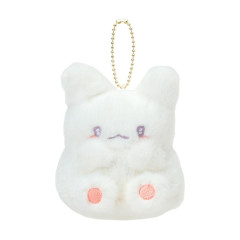 Japan Sanrio Original Mascot Holder - Hanamaruobake : Nap on Fluffy White Cloud