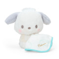 Japan Sanrio Original Plush Toy - Pochacco : Nap on Fluffy White Cloud - 1