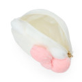 Japan Sanrio Original Face-shaped Pouch - Hello Kitty : Nap on Fluffy White Cloud - 3