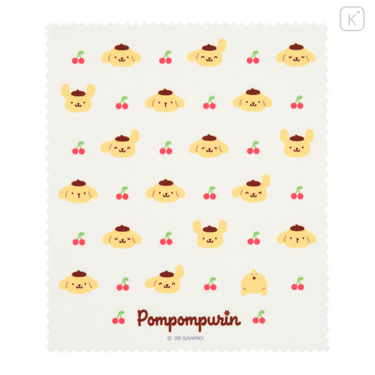 Japan Sanrio Original Glasses Case - Pompompurin : Face Shaped - 3