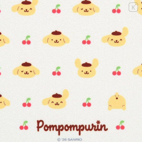 Japan Sanrio Original Glasses Case - Pompompurin : Face Shaped - 4