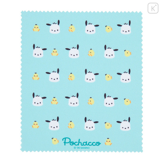 Japan Sanrio Original Glasses Case - Pochacco : Face Shaped - 3