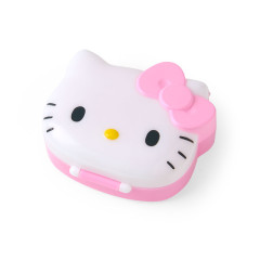 Japan Sanrio Original Medicine Case - Hello Kitty : Face Shaped Pink