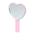 Japan Sanrio Original Hand Mirror - My Melody : Sparkling Sequins Heart Shaped - 2