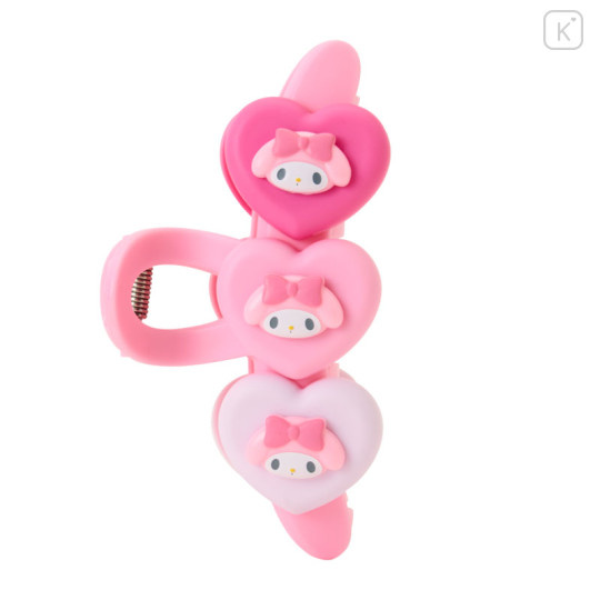 Japan Sanrio Original Hair Claw Clip - My Melody : Heart - 2