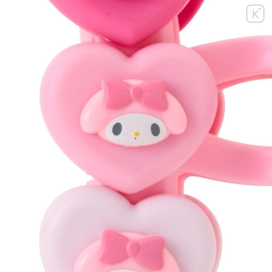 Japan Sanrio Original Hair Claw Clip - My Melody : Heart - 4