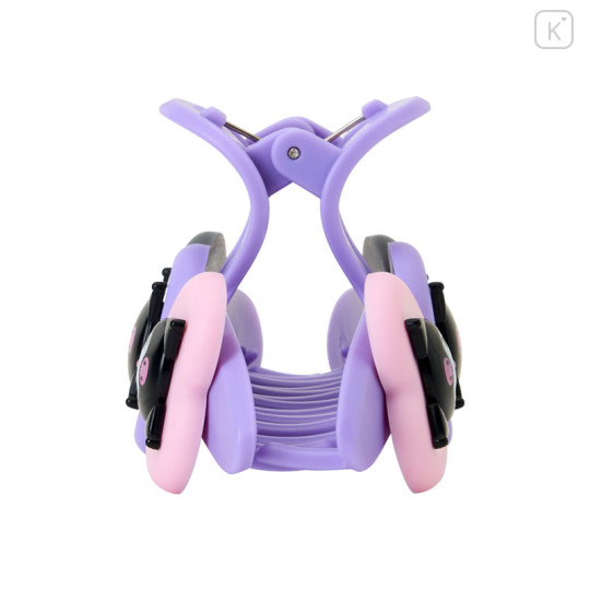 Japan Sanrio Original Hair Claw Clip - Kuromi : Heart - 3