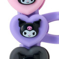 Japan Sanrio Original Hair Claw Clip - Kuromi : Heart - 4