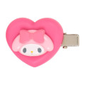 Japan Sanrio Original Mini Hair Clip Set - My Melody : Heart - 4