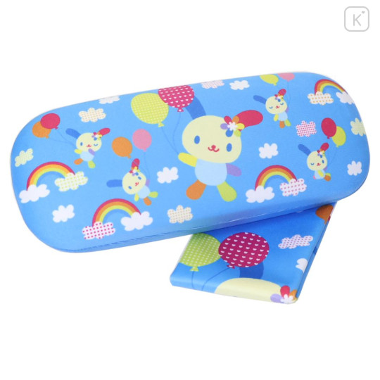 Japan Sanrio Glasses Case - Usahana : Blue Sky - 1