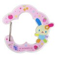 Japan Sanrio Acrylic Carabiner - Usahana : Fruits Pink - 1