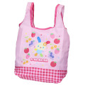 Japan Sanrio Eco Shopping Bag - Usahana : Fruits Pink - 1