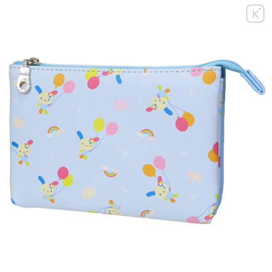 Japan Sanrio Cosmetic Pouch - Usahana : Blue Sky - 1
