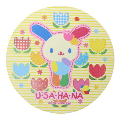 Japan Sanrio Water Absorbing Coaster - Usahana : Flower Yellow