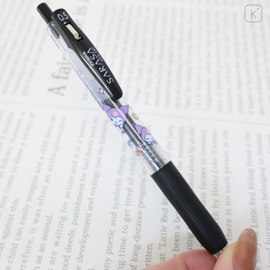 Japan Sanrio Sarasa Clip Gel Pen - Kuromi : Life - 2