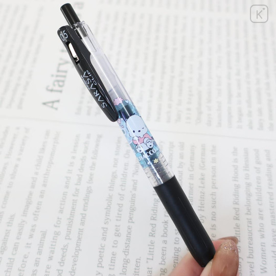 Japan Sanrio Sarasa Clip Gel Pen - Pochacco : Wink - 2