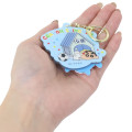 Japan Crayon Shin-chan Acrylic Keychain - Shiro : Spinning - 2