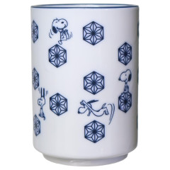 Japan Peanuts Japanese Tea Cup - Snoopy : Have Fun Mino ware