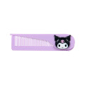 Japan Sanrio Original Folding Comb - Kuromi - 1
