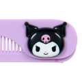 Japan Sanrio Original Folding Comb - Kuromi - 3