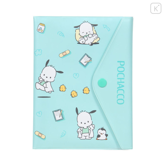 Japan Sanrio Original Medicine Handbook Travel Passport Case - Pochacco : Patient Card Case - 1